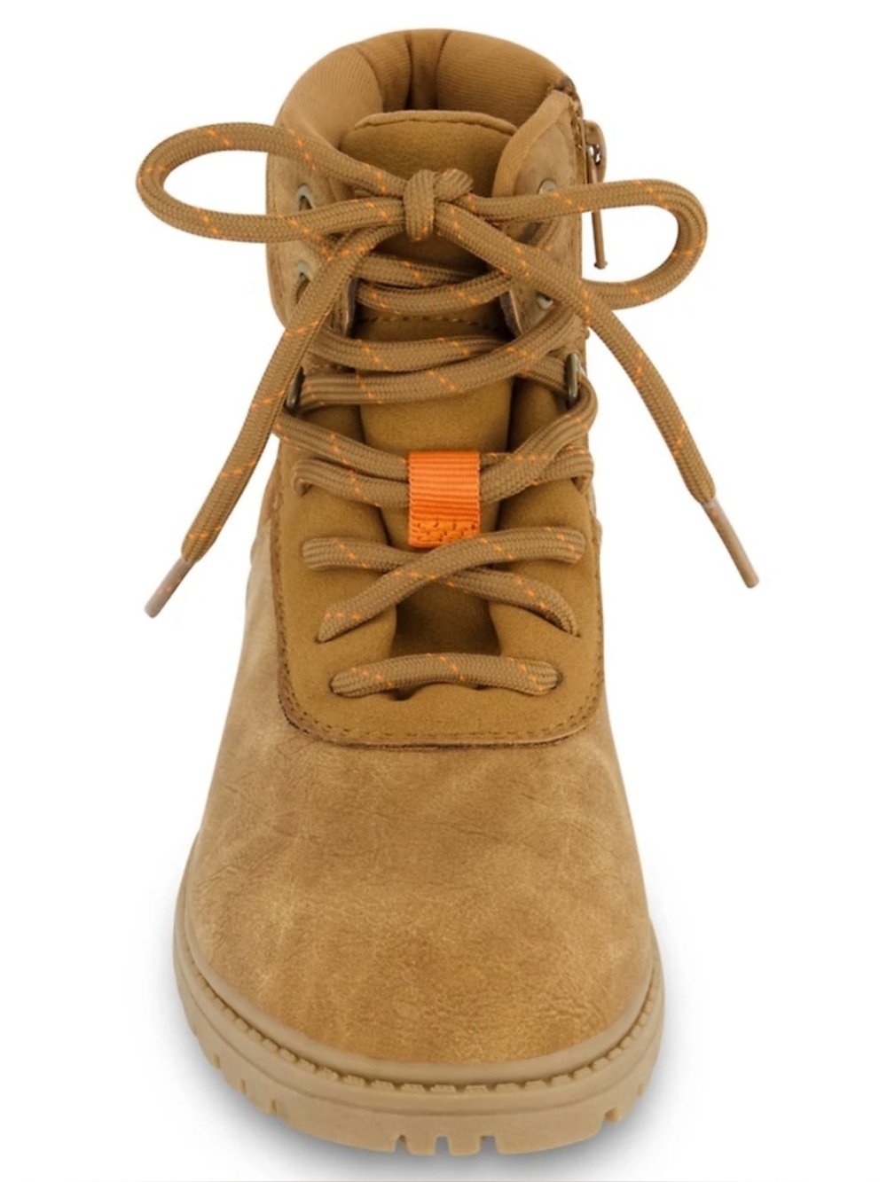 Kenneth Cole Reaction Boys Isaac Gabriel Side Zip Boots Brown Size 12 Little Kid